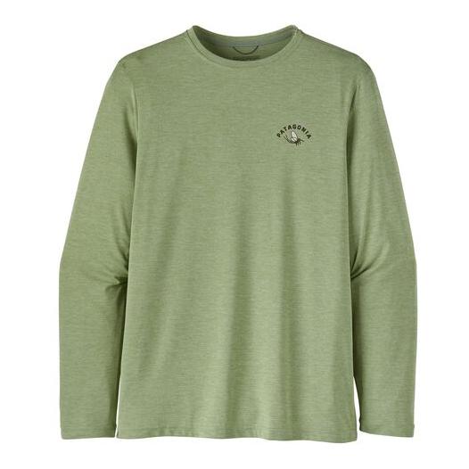 Patagonia M's L/S Cap Cool Daily Fish Graphic Shirt -