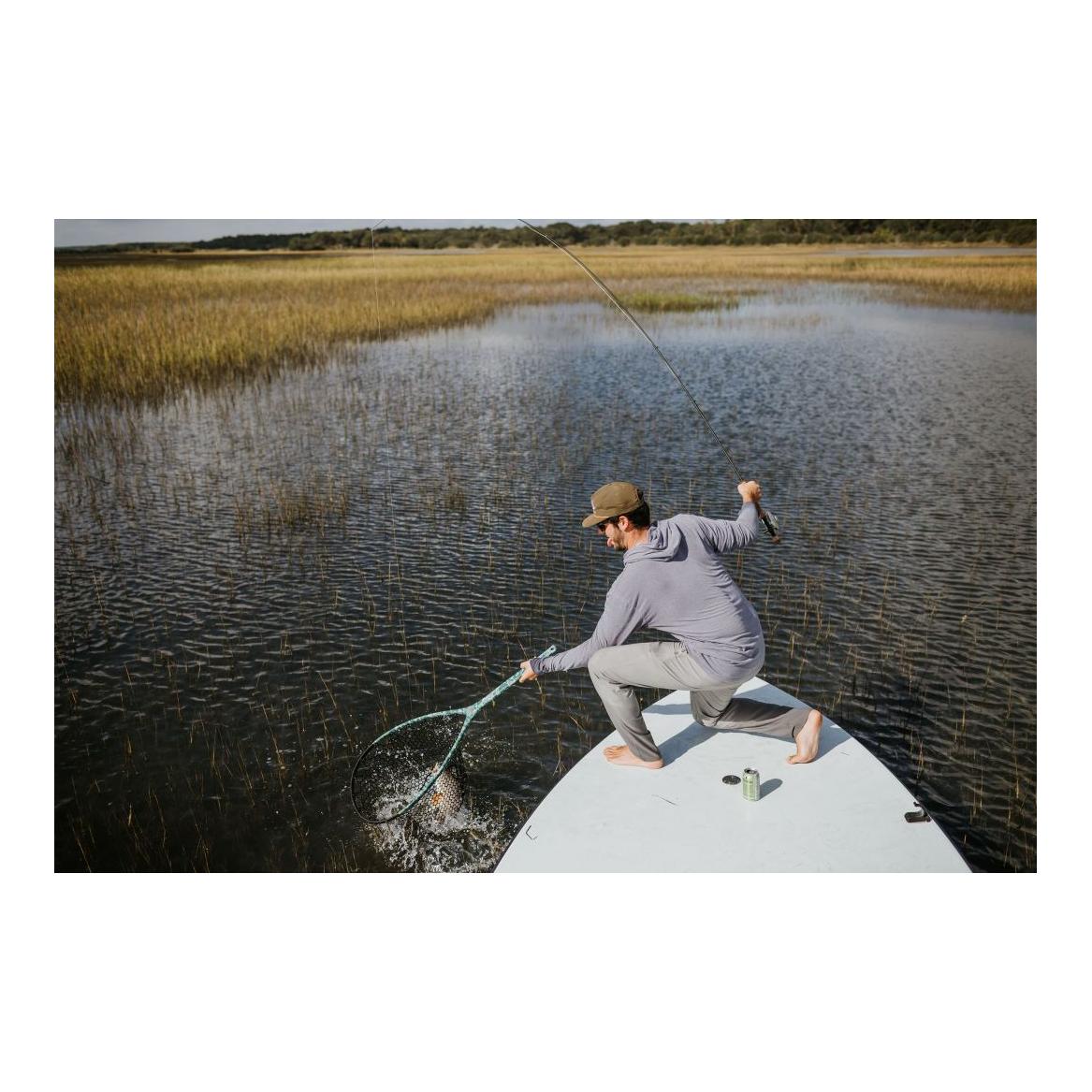 Nomad Mid-Length Boat Net Salty Camo - Feumer