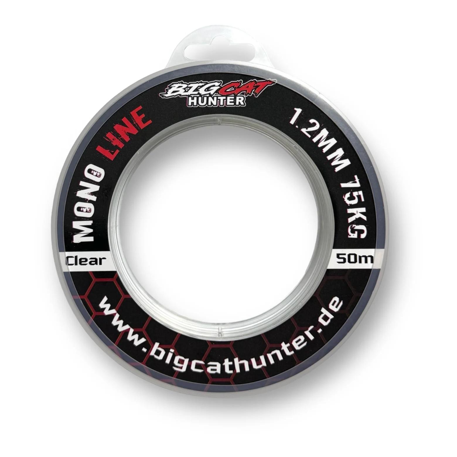 Bigcat Hunter Mono Line 1,2mm bas de ligne pêche du silure