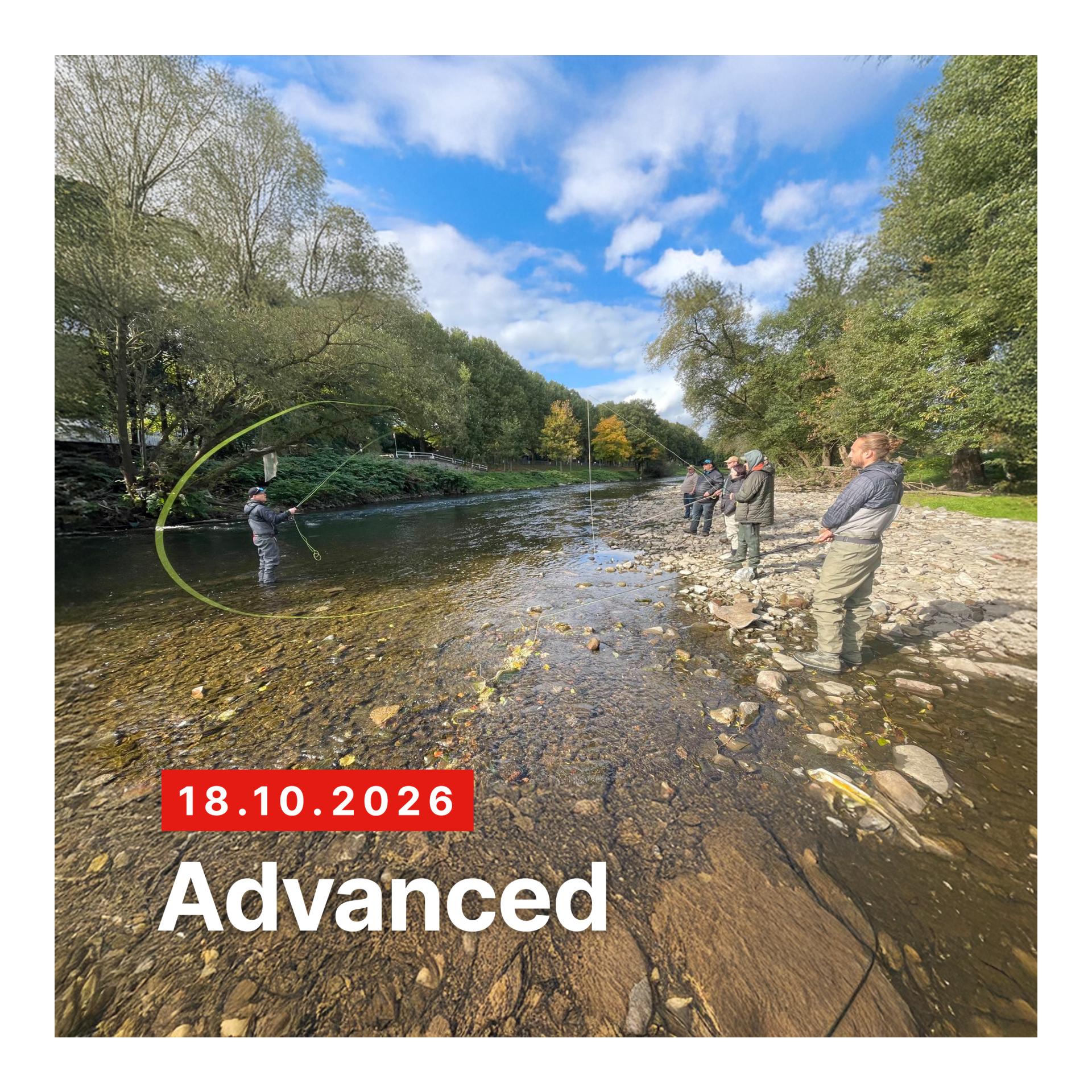 18.10.2026 Advanced Kurs Fliegenfischen - mit Chris Rownes