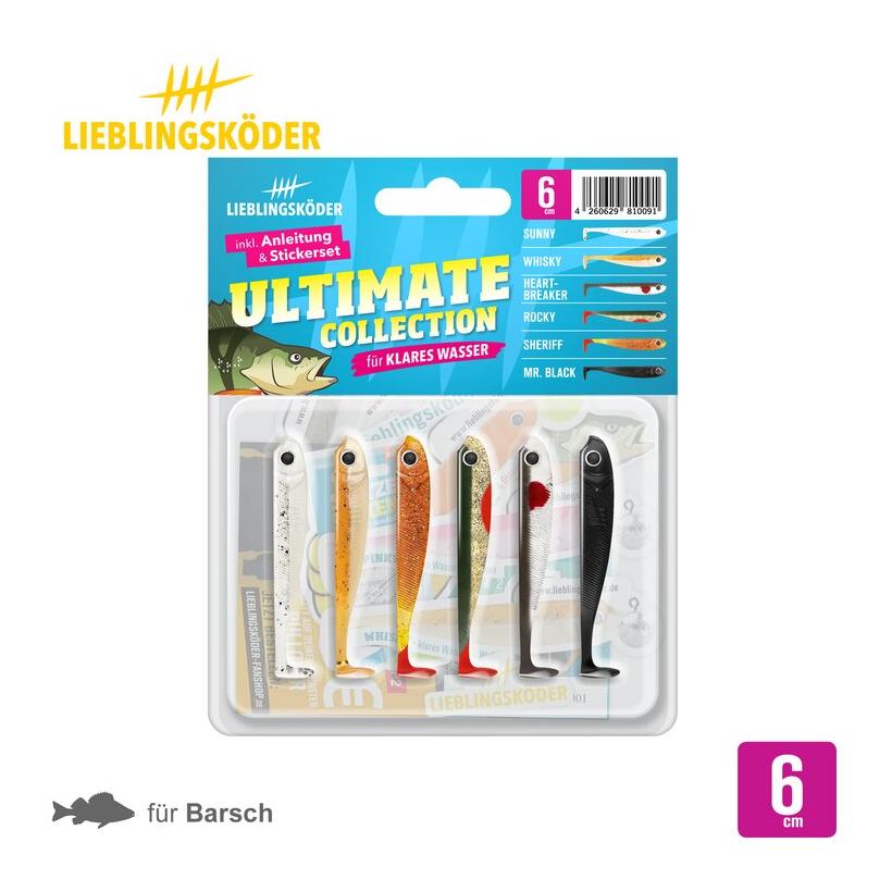 Lieblingsköder Ultimate Collection klares Wasser - Gummiköder-Set