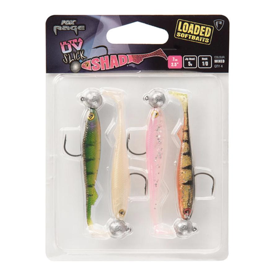 Ultra UV Slick Shad Loaded - Softbaits mixed - Produktbild 1