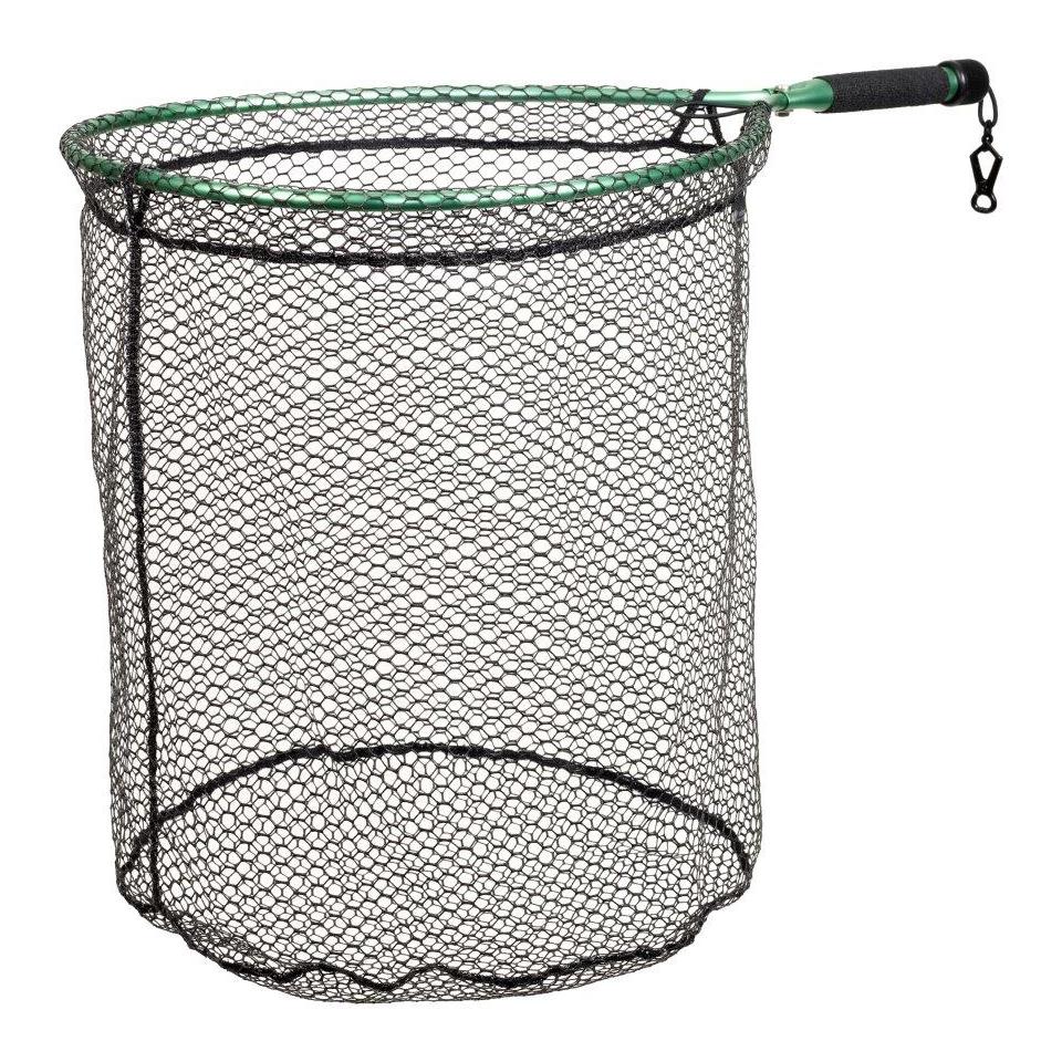 McLean Angling Short Handle Rubber WeighNet M - Watfeumer inkl. Waage