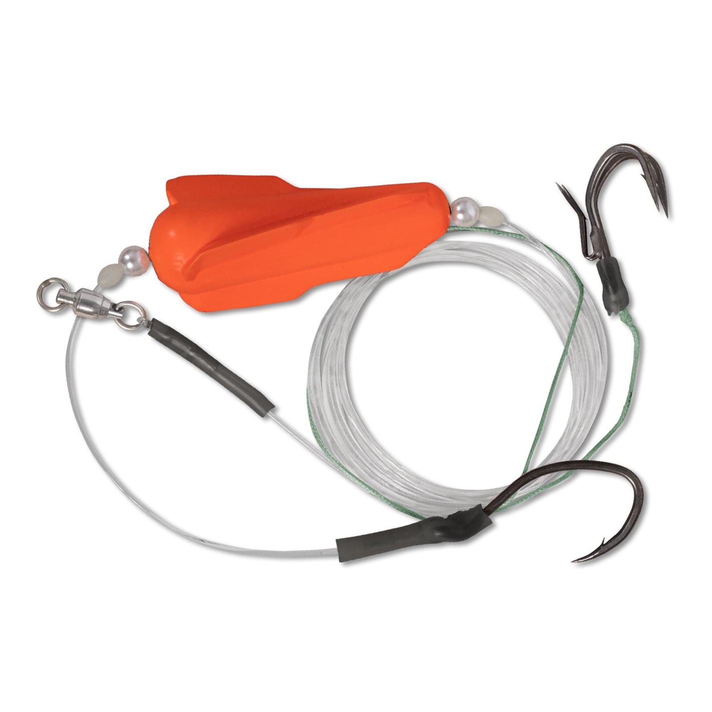 Dead Bait Rig 2,00 m – Wels Fertigvorfach mit U-Float (#8/0 / #4/0) - Produktbild 1