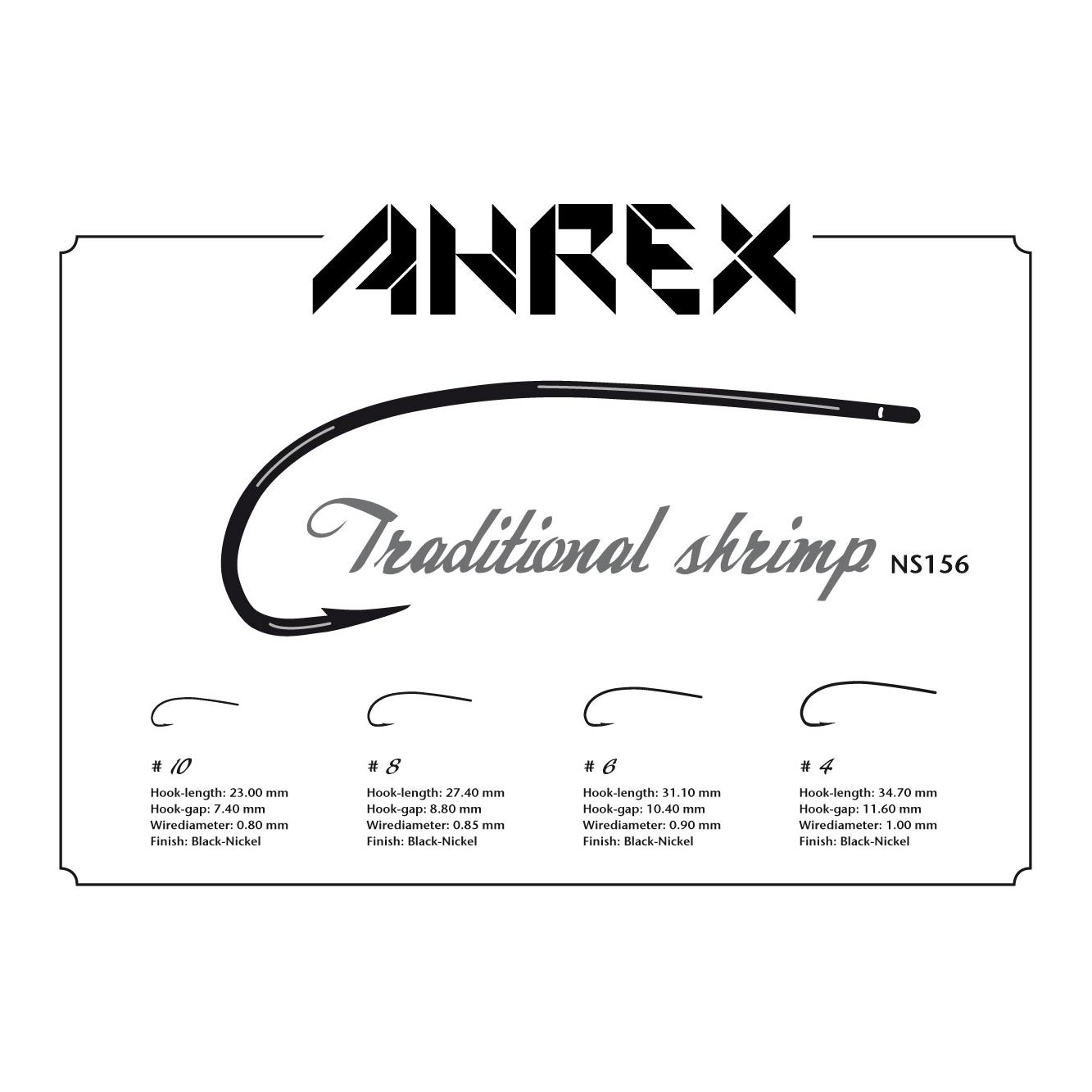 NS156 - Traditional Shrimp - Streamerhaken - Produktbild 3