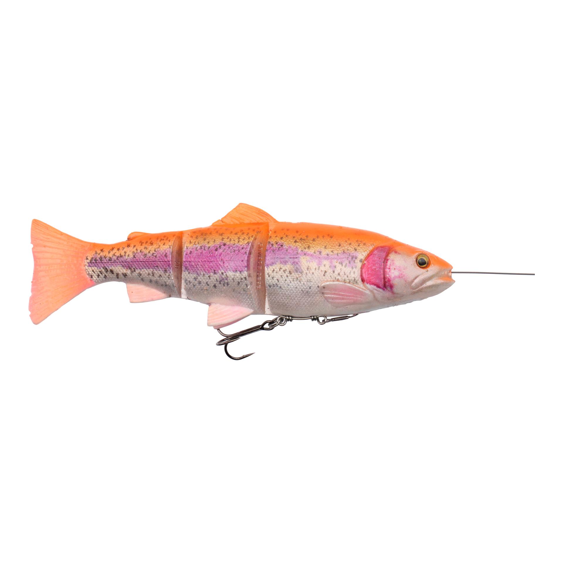 4D Line Thru Trout Golden Albino MS - Swimbait
