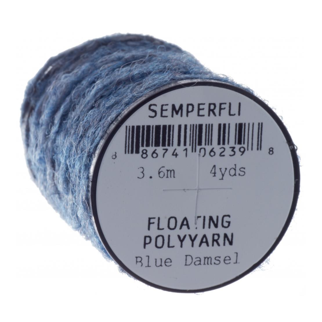 Dry Fly Polyyarn - Blue Damsel