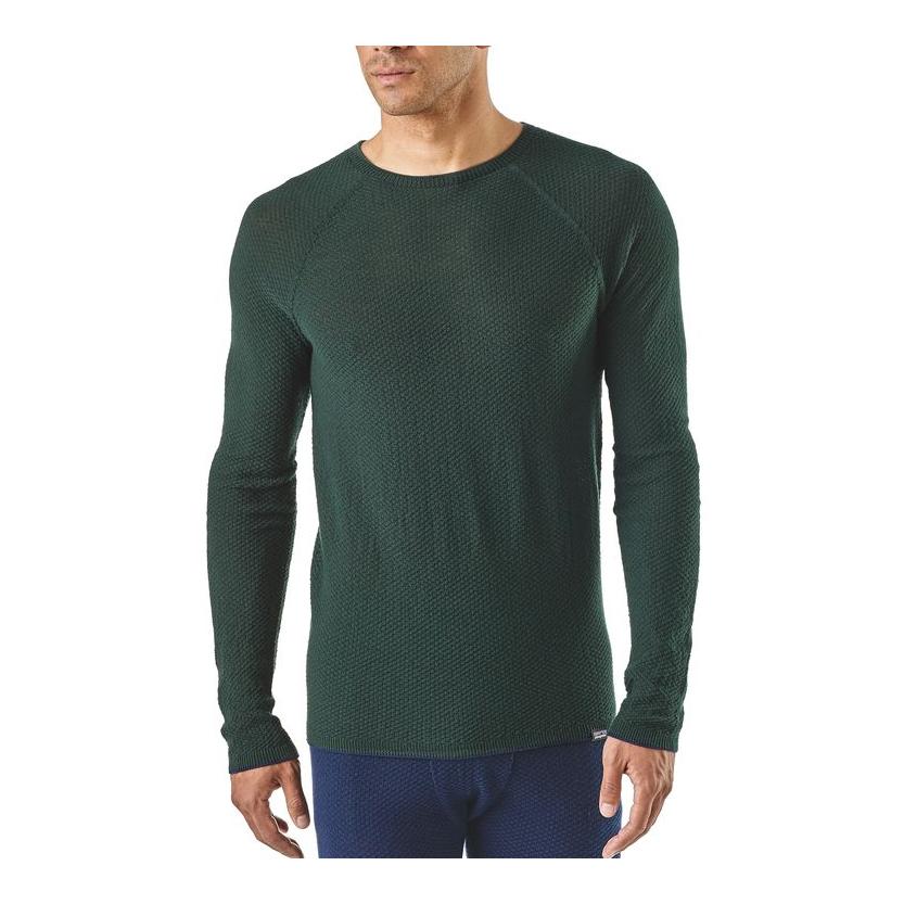 Patagonia M's Capilene Air Crew Forge Grey Feather Grey X Dye - Funktionsunterwäsche