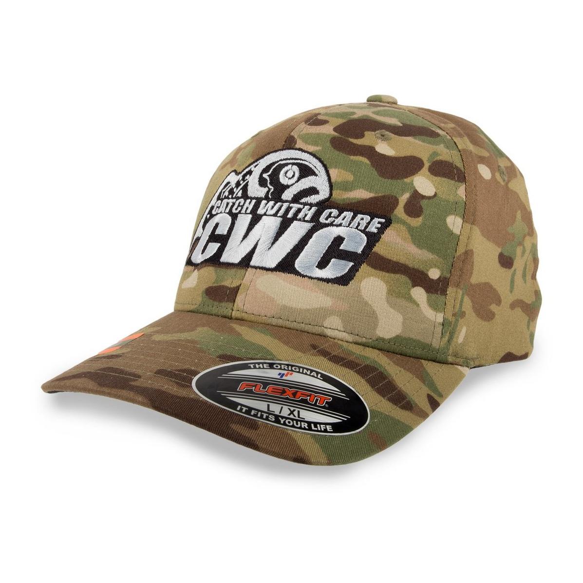 Flexifit Cap Camo CWC Logo - Cap