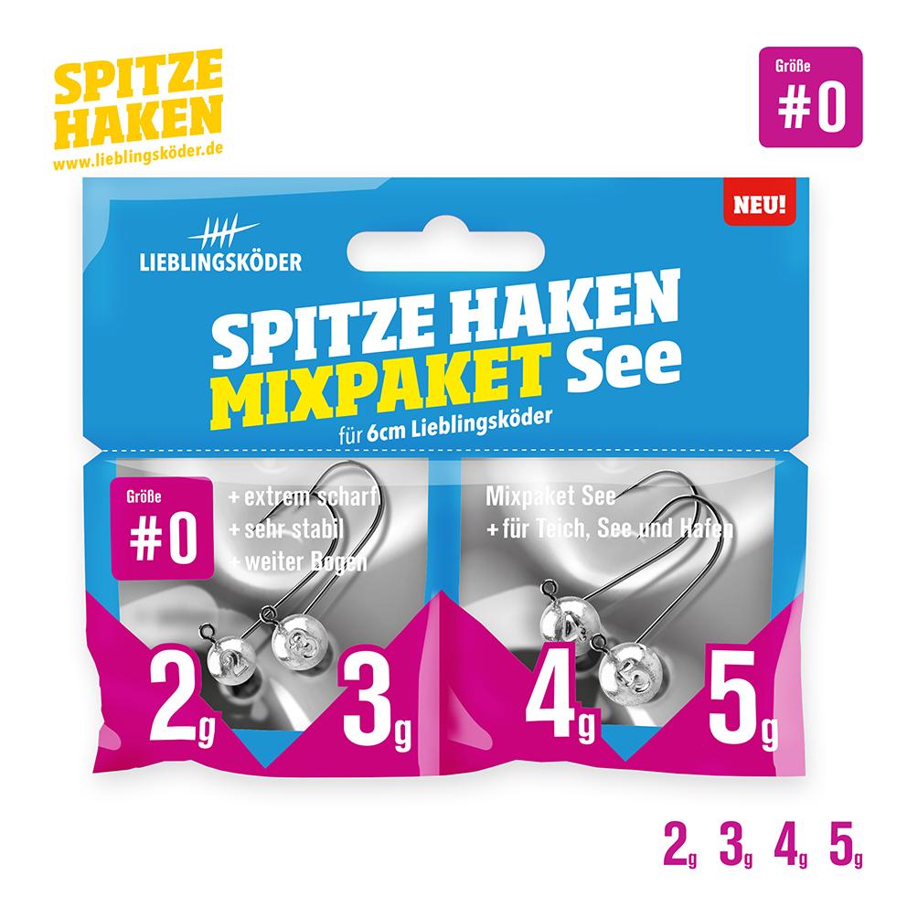Spitze Haken #0 Mixpaket Lac - Tête plombée