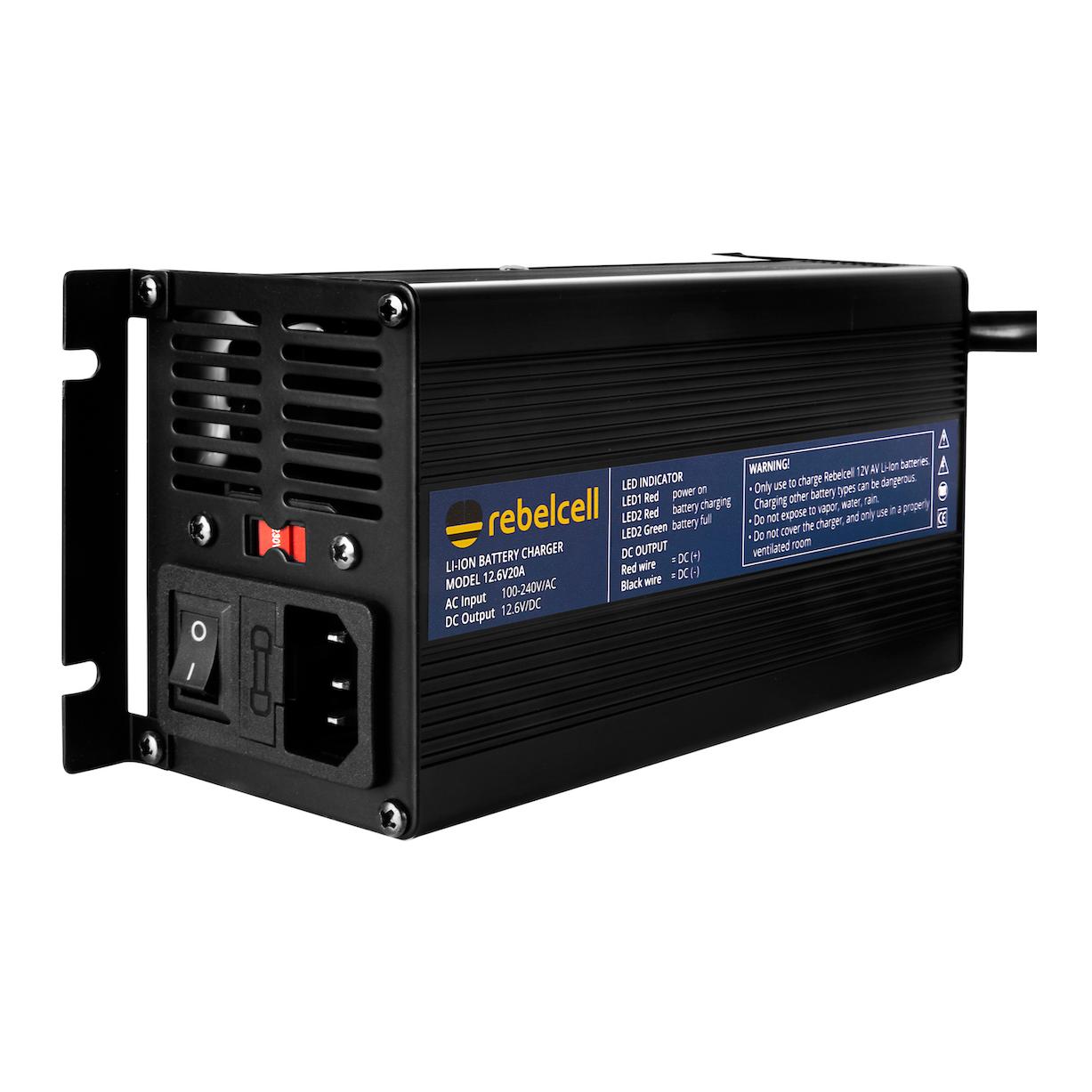 Ladegerät 12.6V20A - NMC Ladegerät für Li-Ion Batterien - Produktbild 2
