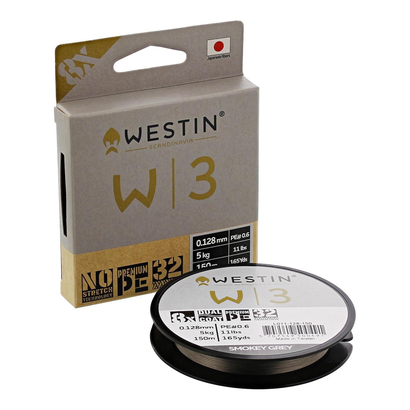 W3 8 Braid Smokey Grey - Meterware