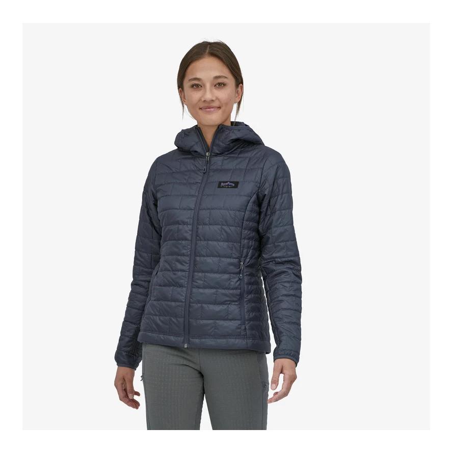 Patagonia W's Nano Puff Fitz Roy Trout Hoody - Jacke