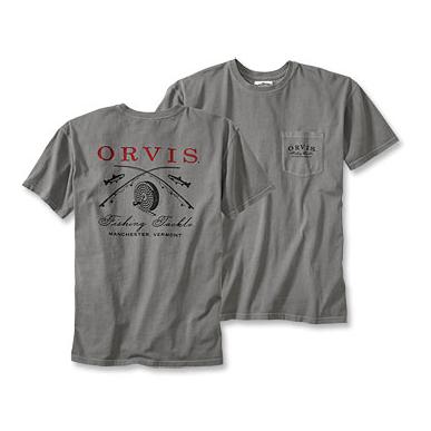 Crossed Rods Vintage Pocket Short-Sleeved Lead - T-Shirt - Produktbild 1