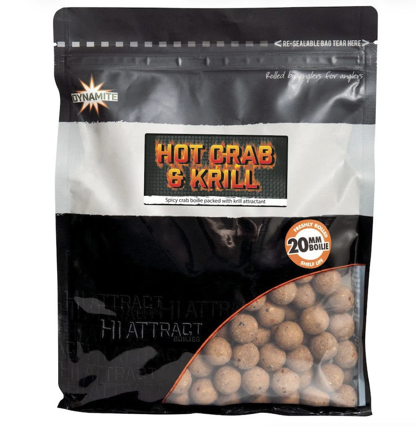 Hot Crab & Krill Boilies