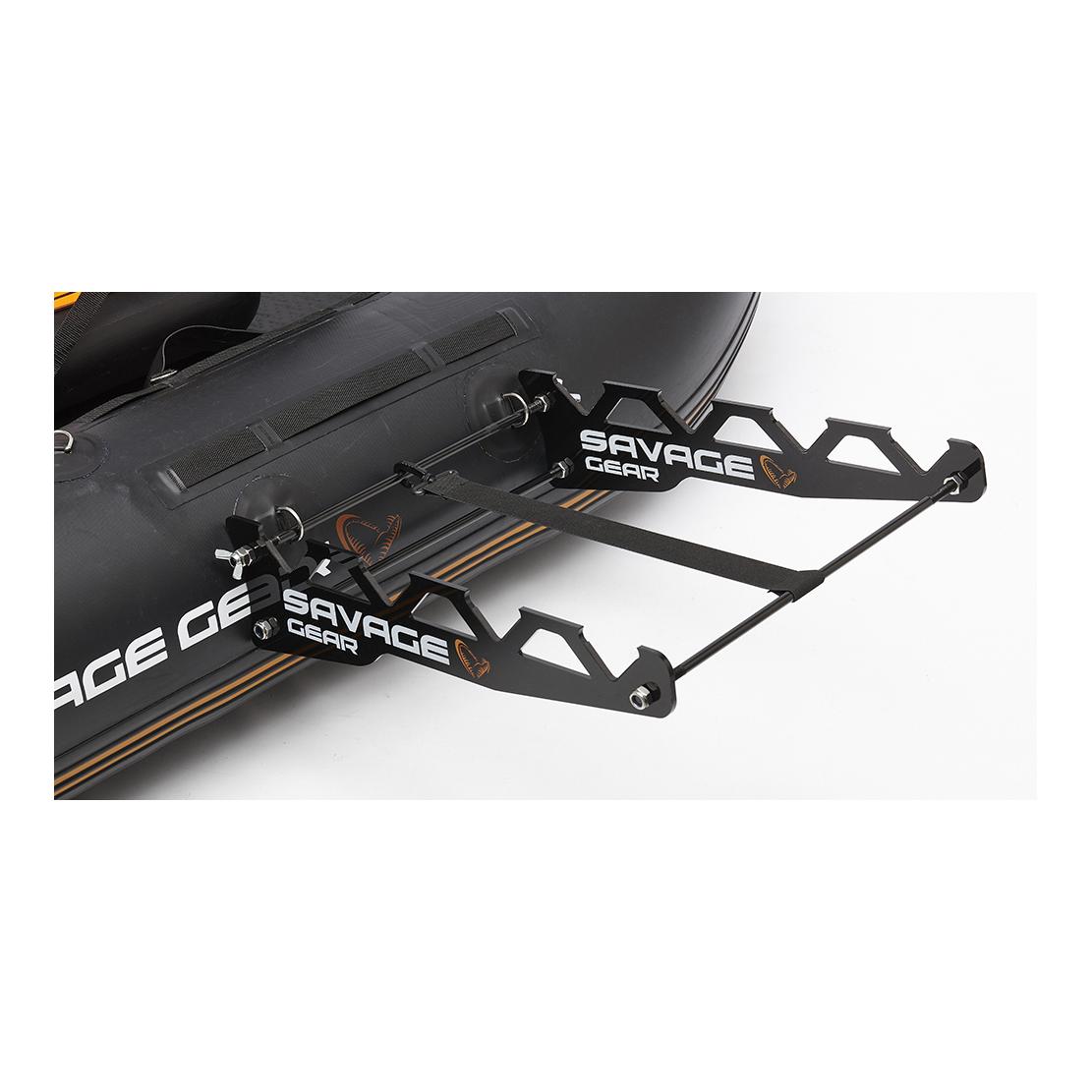 BELLY BOAT ROD STATION BLACK 4 RODS - Rutenhalterung - Produktbild 3