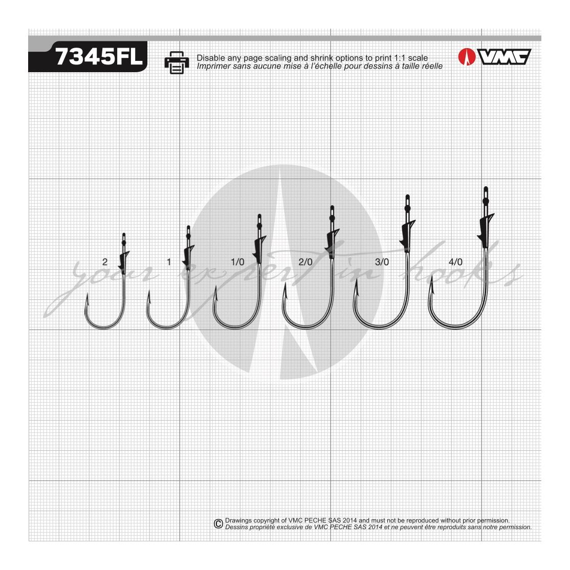 7345FL BN Flippin' - Haken - Image du produit 3
