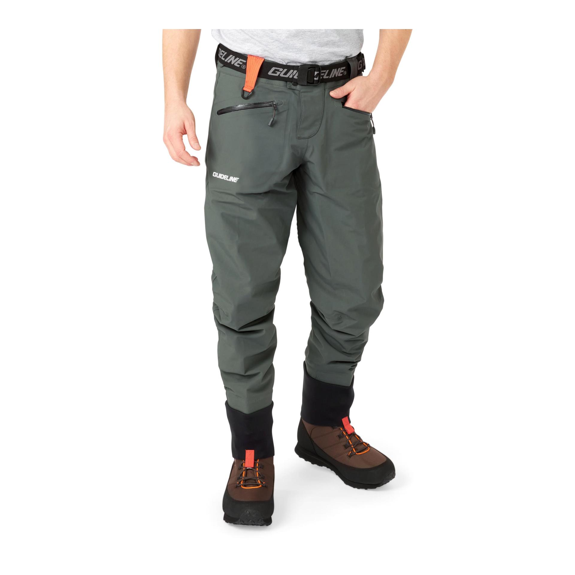Cuissardes à taille souple Laxa, vert algue - Cuissardes