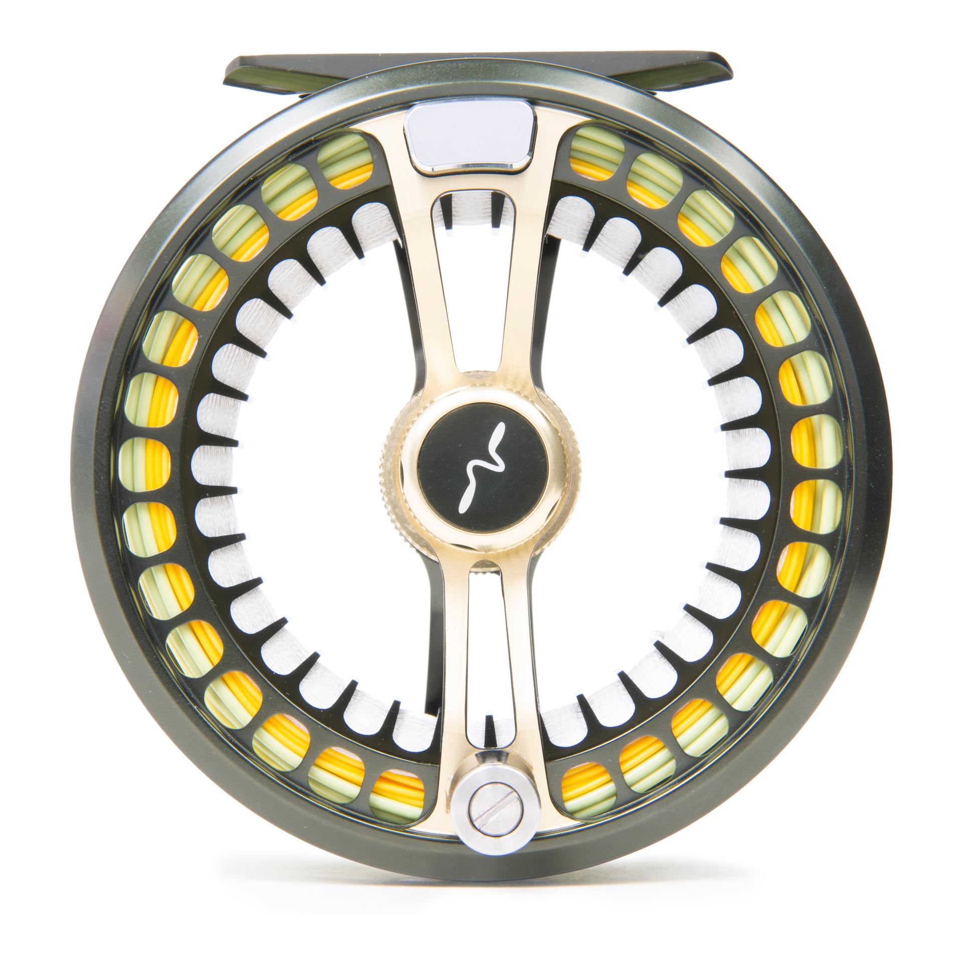 Guideline Fario LW Dark Grey Green/Gold - Fliegenrolle
