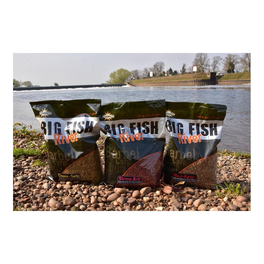 Big Fish River Feed Pellets Cheese & Garlic - Pellets - Produktbild 2