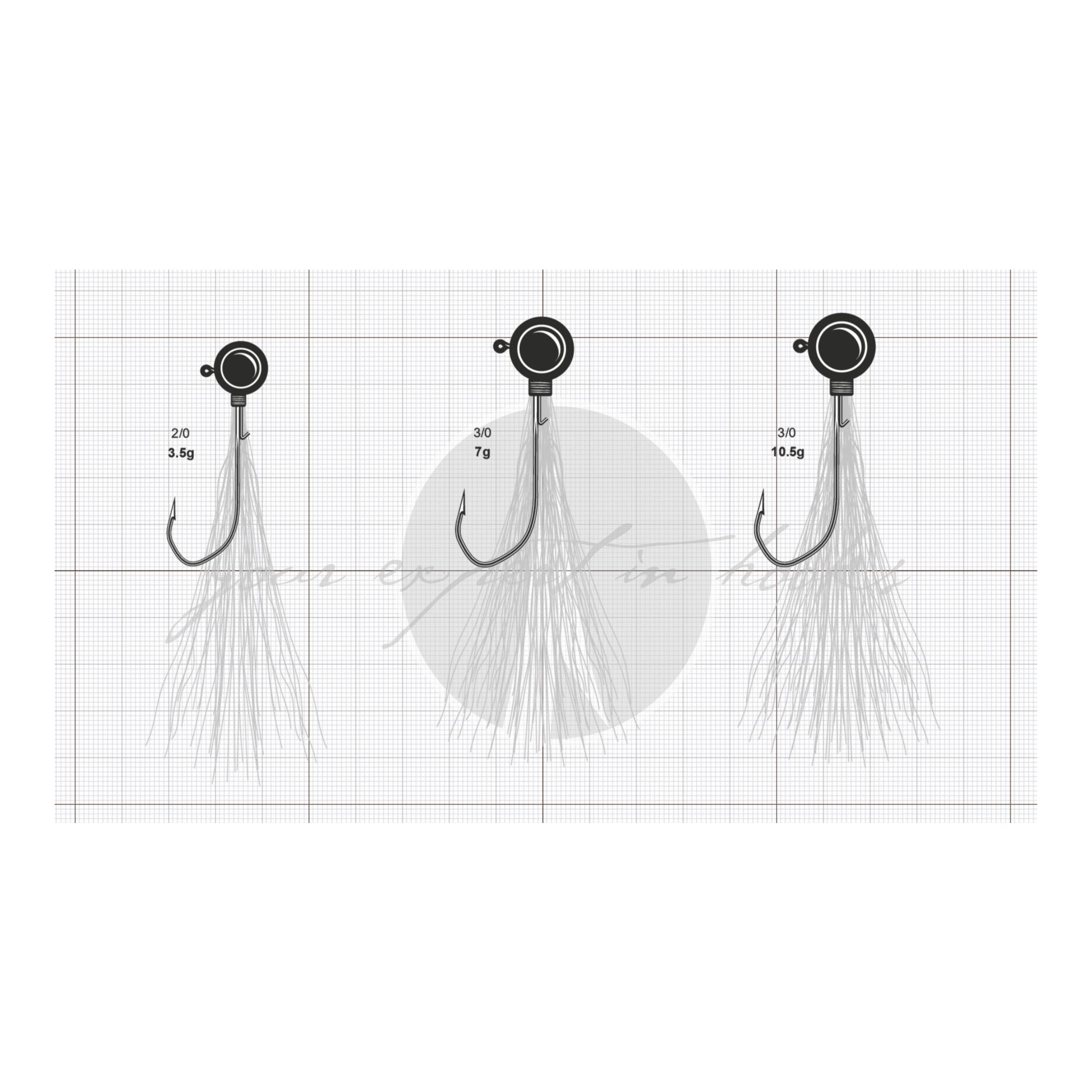 7158 Moontail Jig - Jigköpfe - Image du produit 3