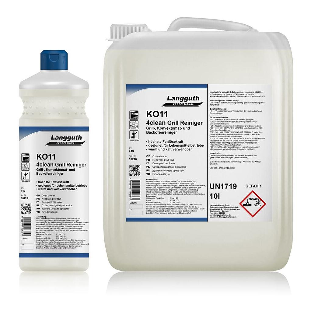 Grill Reiniger - Grill-, Konvektomat- und Backofenreiniger / 4clean KO11 - Produktbild 1