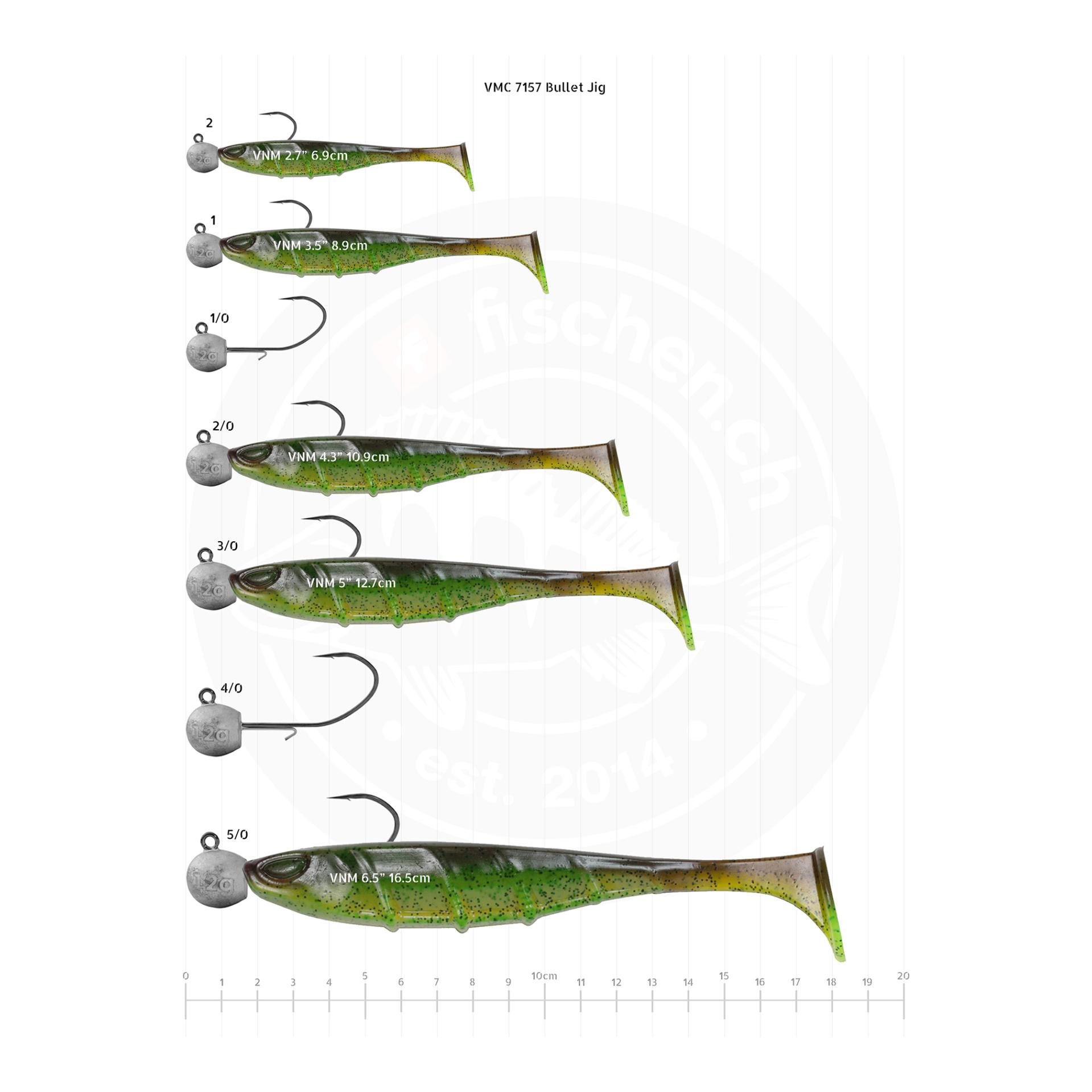 7157 Bullet Jig - Jigkopf - Produktbild 3