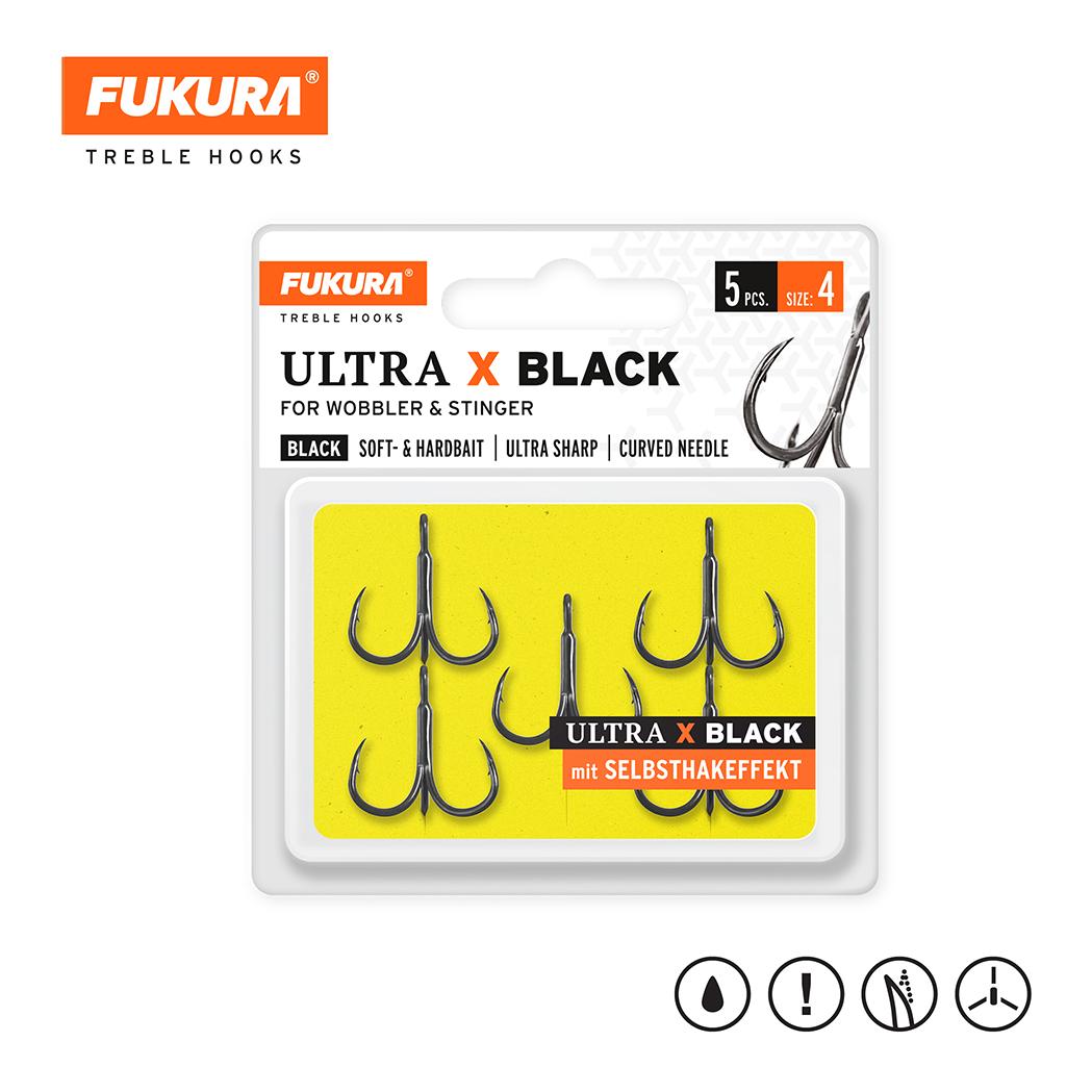 Ultra X Black - Hameçon triple