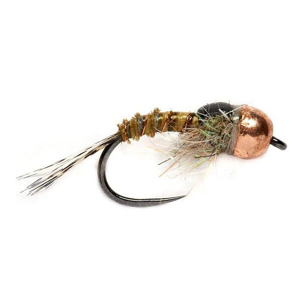 Biot Quill Olive/Braun Tungsten o.W. - Nymphe