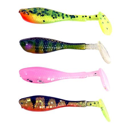 Ultra UV Micro Fry Mixed Colours  - Gummiköder - Produktbild 2