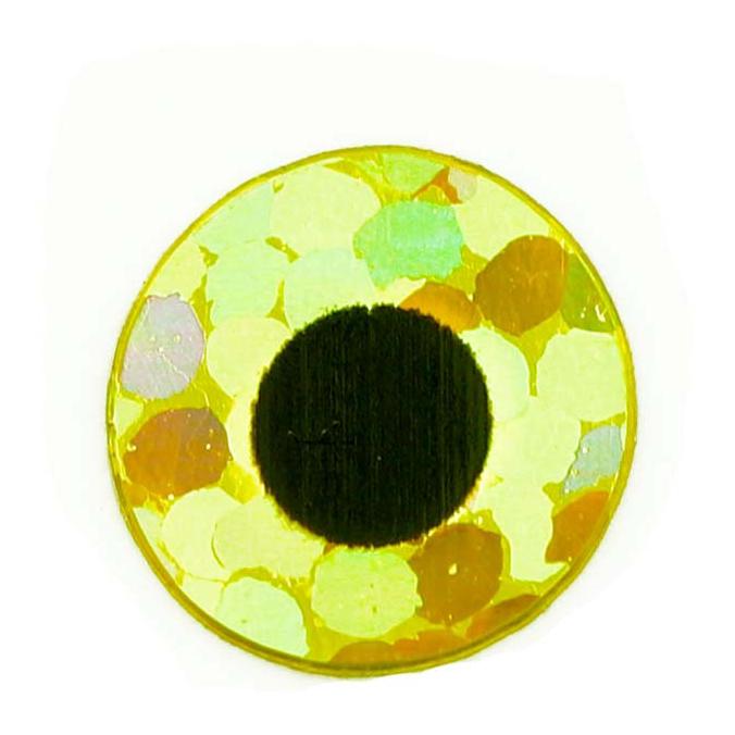 Flat Eyes Holo Gold - Augen - Produktbild 1